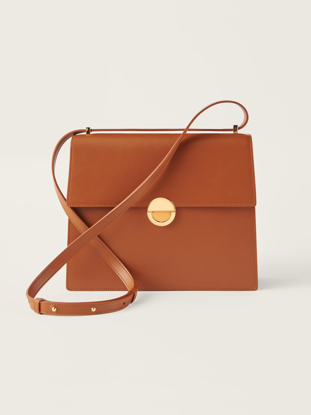 Objets Daso - Hye in tan leather handbag